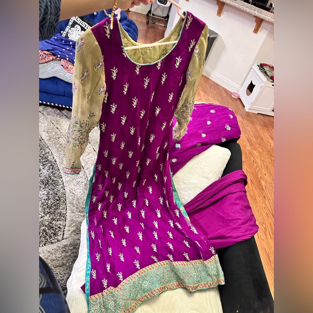 Beautiful Shafoon dress 3 piece